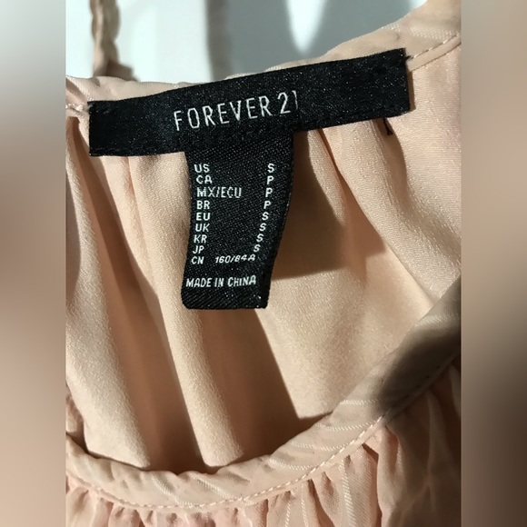 Pink / pink / cream / nude textured sleeveless midi dress - Picture 3 of 4